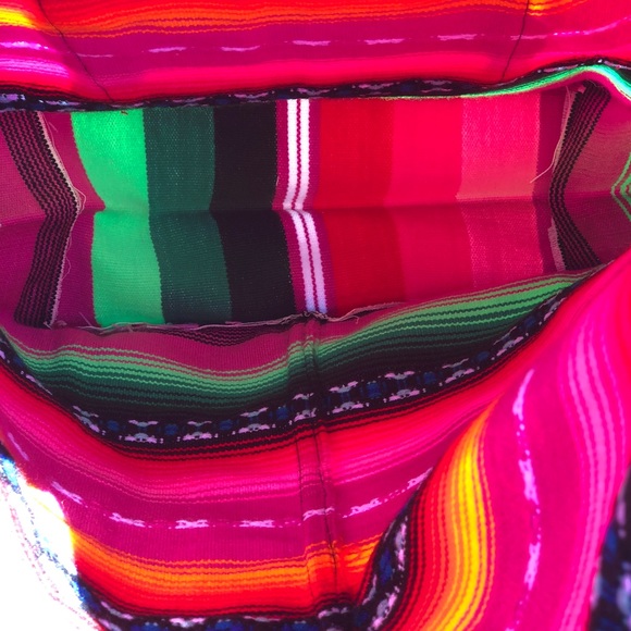 Colorful Serape backpack - Picture 5 of 5
